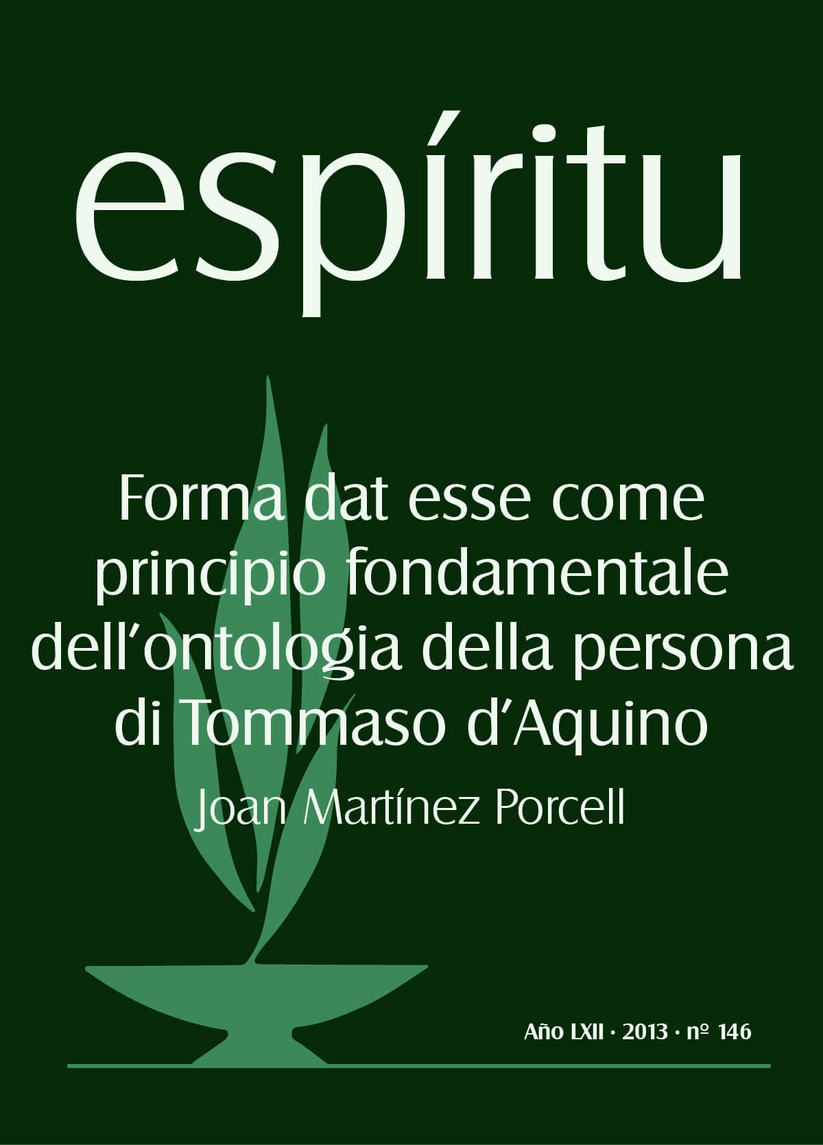 Virtud y ser según Tomás de Aquino