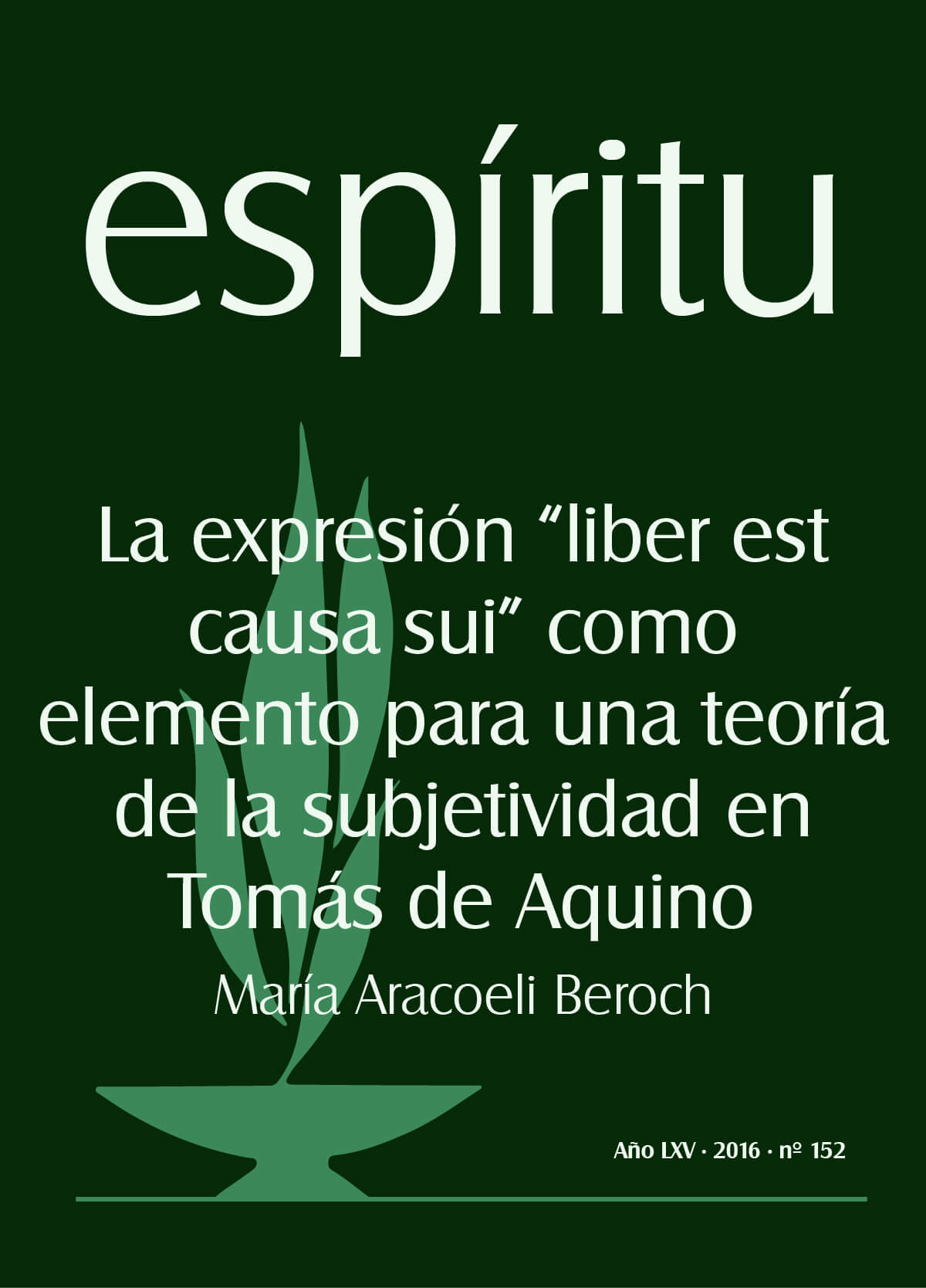 Virtud y ser según Tomás de Aquino