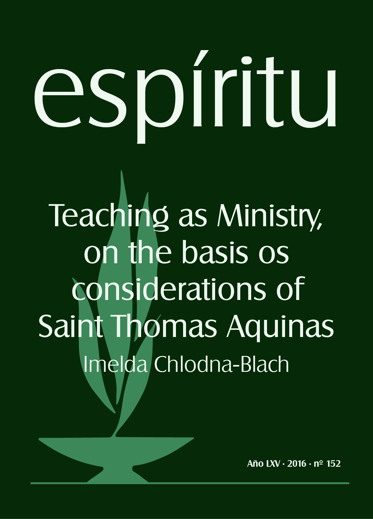 Virtud y ser según Tomás de Aquino