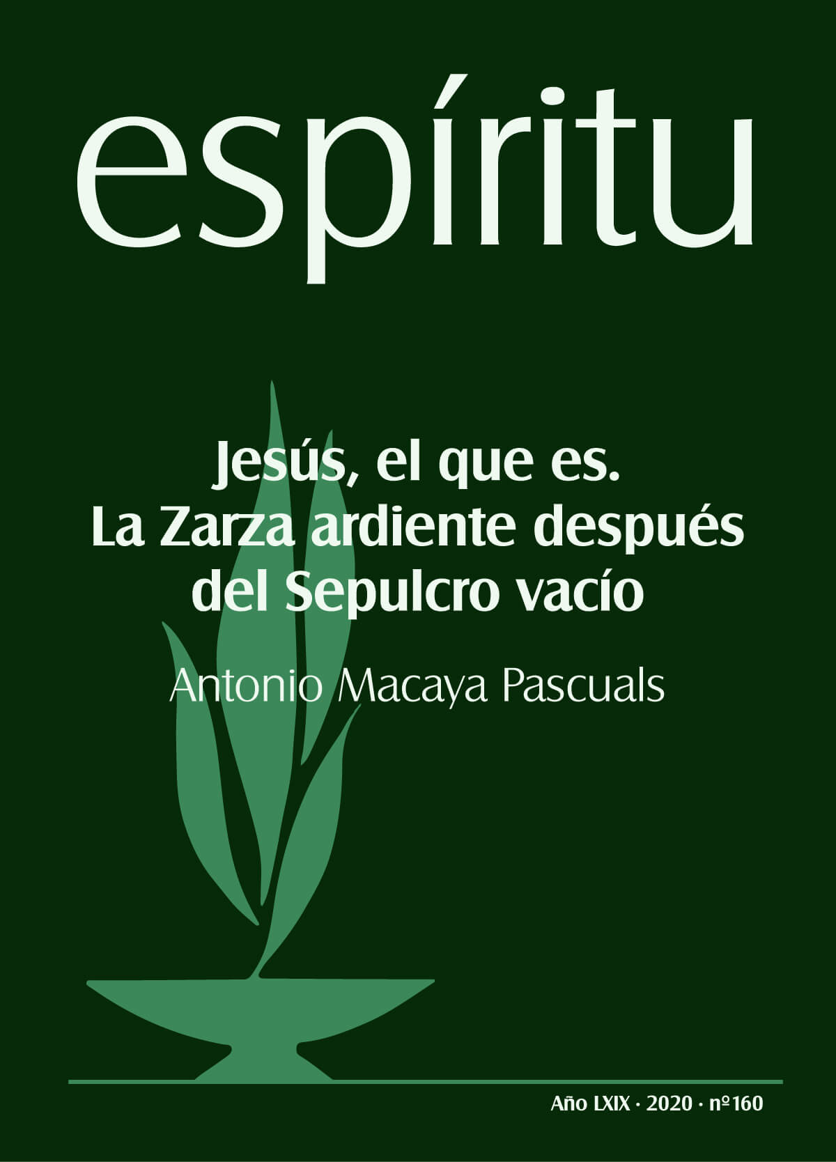 Jesus, he who is he. The Burning Bush after the empty Sepulchre